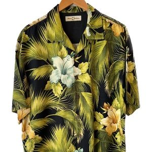 Tommy Bahama Hawaiian Button-Down Shirt.